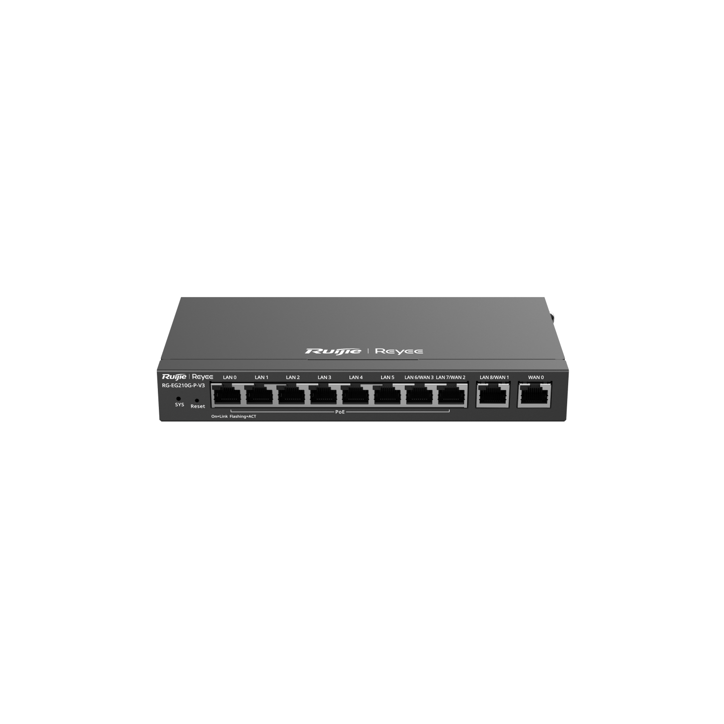 Ruijie Reyee RG-EG210G-P-V3 Cloud Managed 10-Port PoE Gigabit Router
